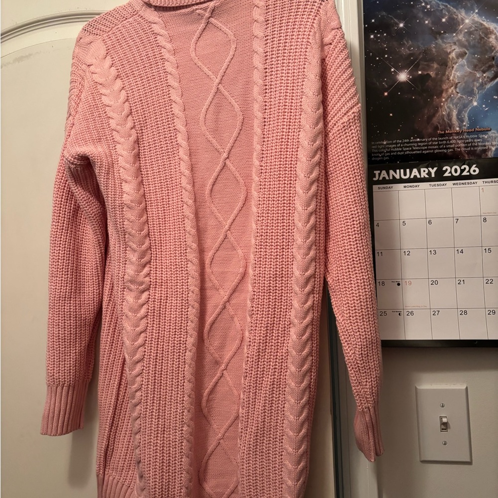 Pinkblush Soft Pink Turtleneck Sweater - Picture 2 of 3